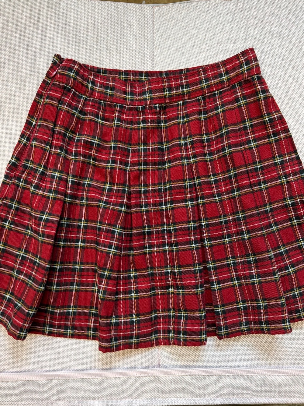 Hollister Plaid Pleated Skirt